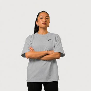 Pure Essentials T-Shirt Light Asphalt – Damen Tee für Gymnastik-Training