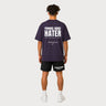 Pommel Horse Hater Tee Purple Night – Pure Gymnastics Statement-Shirt