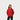 Pure Essentials Hoodie City Red – Damen Oversized Hoodie für Gymnastik-Training