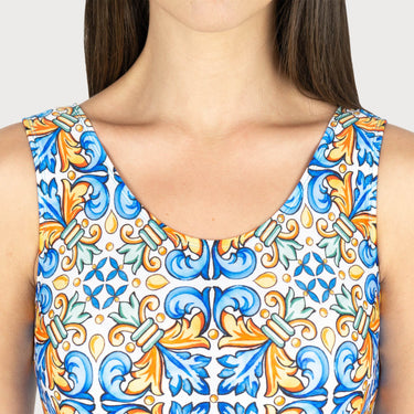 Amalfi Leotard  | Timmuz Clothing