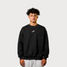 Pure Essentials Crewneck Black – Sweatshirt für Gymnastik-Training